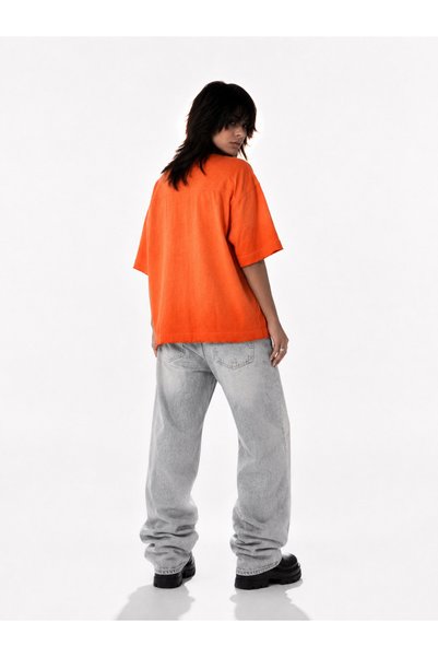 Bikhata THE PALETTE - Vintage Orange | Boxy Fit Oversized Tee