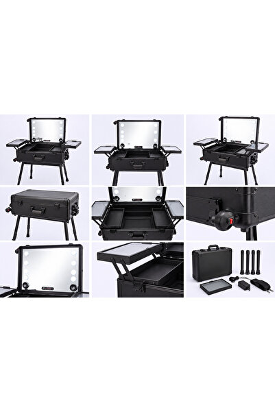 Generic Brand Professional Portable Makeup Vanity Case