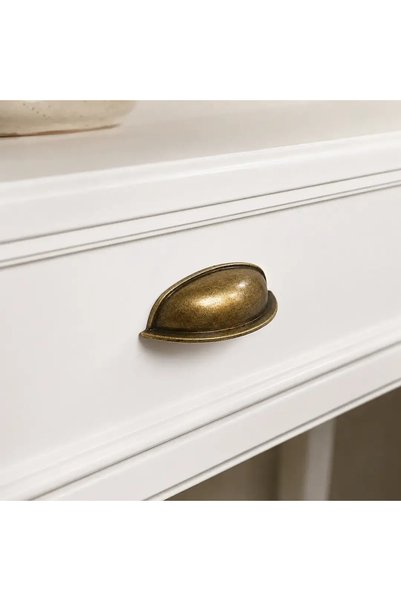 Bayraktar Cansu Model Flat Antique Yellow Handle 64mm (B-45-64-94)