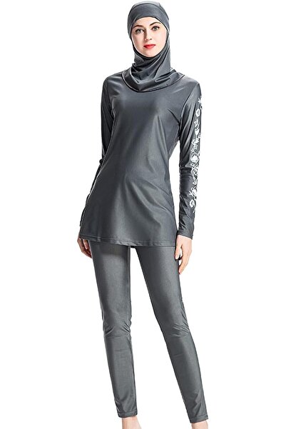Generic Muslim Swimsuits for Women Rash Guard Swimwear Sun Protection Suits L...