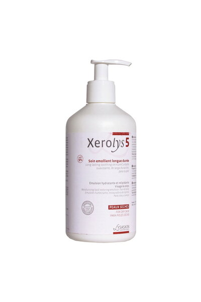Lab Lysaskin , Xerolys 5, Protects & Hydrates, Body Emulsion, For Face & Body...