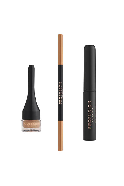 Profusion Set Cosmetice: Ultimate Brow Sculpt, Gel pentru sprâncene, Blond, 1...