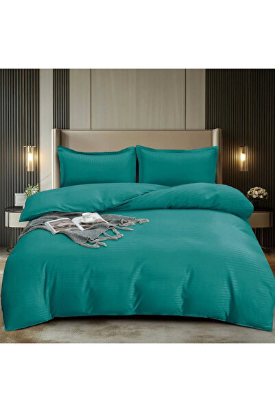 decorami Λευκά είδη HoReCa, Διπλό κρεβάτι, Δαμασκηνό Finetat Deluxe, 4 τεμάχι...