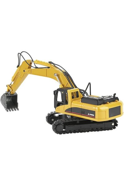 RiToEasysports Excavator Toy, 1:50 Scale Alloy High Simulation Model, Constru...