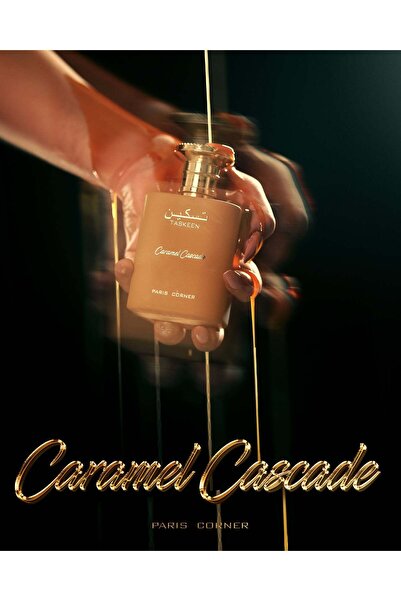 Paris Corner Taskeen Caramel Cascade, unisex eau de parfum, 100 ml