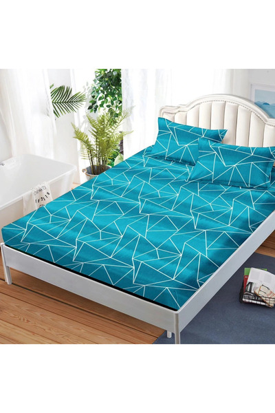 decorami Stretchy sheet, FINET, 180x200cm, 2 pillowcases 50x70cm, Deep baby b...