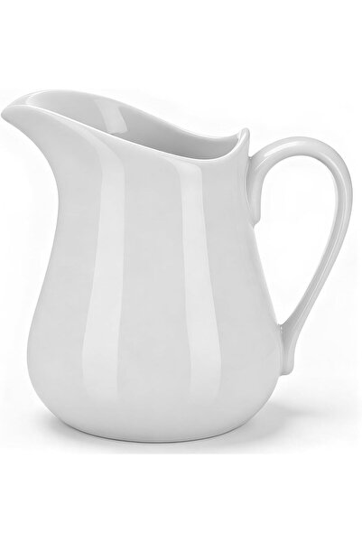 Generic Ceramic Milk Pitcher Handheld Frothing Pitcher for Milk Coffee and Cr...