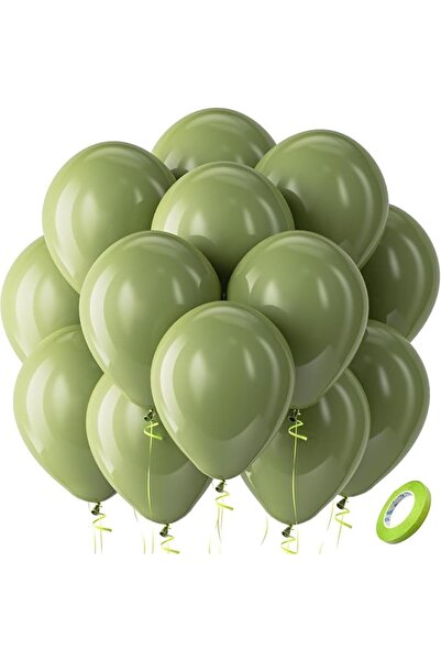 Home Zone Balloons 12 inch, Dark Green Latex Balloons 100pcs Party Balloons f...