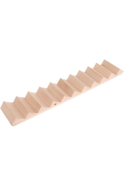 Generic 1/12 Scale Wooden 11-Steps Stair Staircase DIY Accessories for Dolls ...