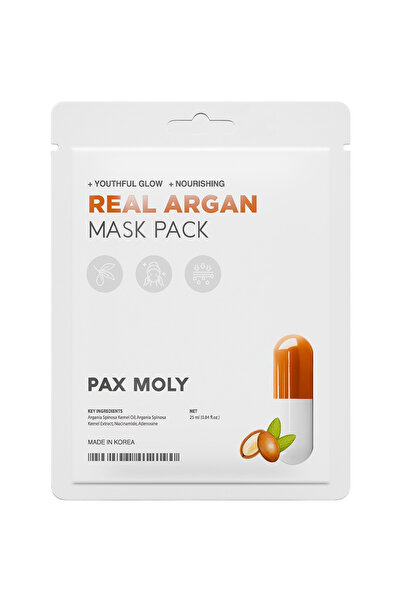 Pax Moly PaxMoly, Πραγματικό Αργκάν, Ενυδατικό, Μάσκα Φύλλου, Προσώπου, Ημέρα...