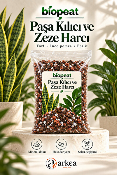 biopeat Paşa Kılıcı ve Zeze Harcı 5 Litre | Hazır Saksı Karışımı