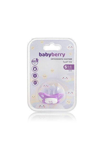 BabyBerry مهدئ أسنان تقويمي رقم 1 غير شفاف