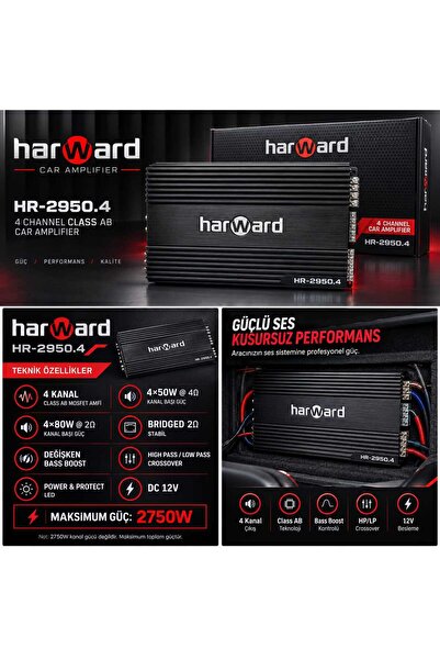 HARWARD HR-2950.4 ANFİ