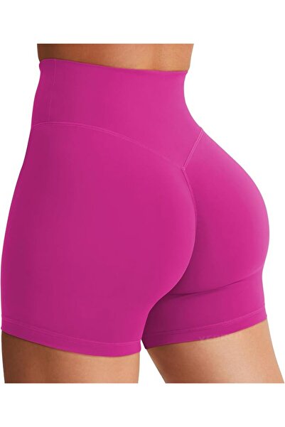GENERAL YEOREO SoftHue Women's Biker Shorts Workout Hidden Scrunch Gym Shorts