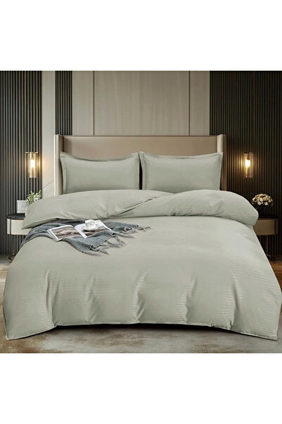 decorami Λευκά είδη HoReCa, Διπλό κρεβάτι, Δαμασκηνό Finetat Deluxe, 4 τεμάχι...