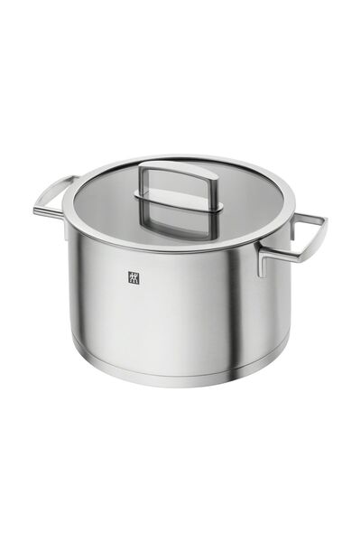 ZWILLING Cooking pot with lid, stainless steel, 24cm/6L, "Vitality" -