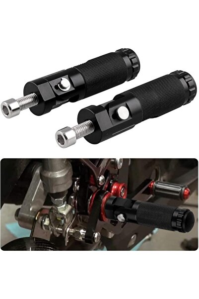 Generic Motorcycle Foot Rests, Folding Foot Pegs, Universal Motorbike Footres...