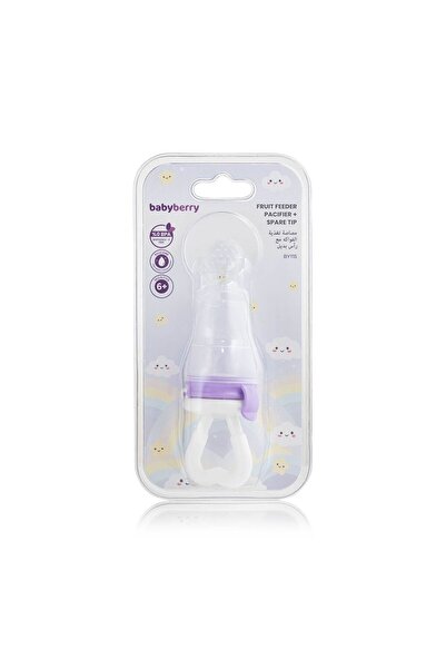 BabyBerry مصاصة لتغذية الفاكهة + رأس احتياطي