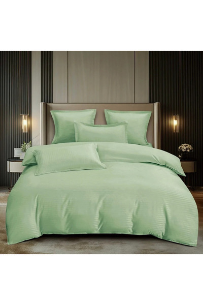decorami Λευκά είδη HoReCa, Διπλό κρεβάτι, Δαμασκηνό Finetat Deluxe, 6 τεμάχι...