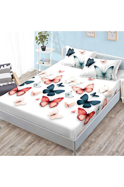 decorami Stretchy sheet, FINET, 180x200cm, 2 pillowcases 50x70cm, White, colo...