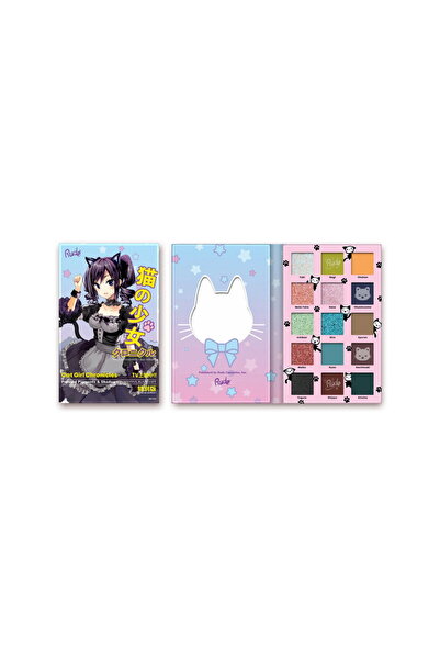 RUDE cosmetics , Cat Girl Chronicles, Eyeshadow Palette, 15 Shades