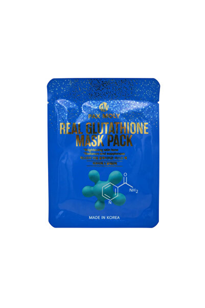 Pax Moly PaxMoly, Πραγματική Γλουταθειόνη, Λευκαντική & Ενυδατική, Μάσκα Φύλλ...