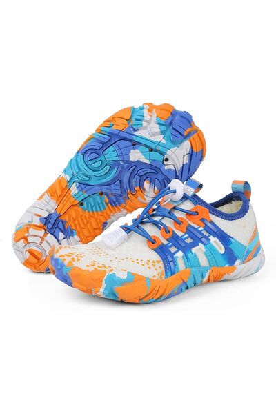 Generic Kids Water Shoes Boys Quick-Dry Aqua Beach Shoes Sock Barefoot for Be...