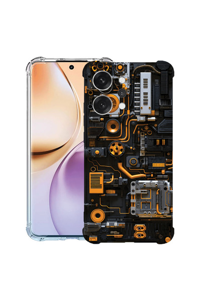 bestcase Husă Antișoc pentru OPPO Reno14 F / Reno14 FS, Placă de circuit, 205...