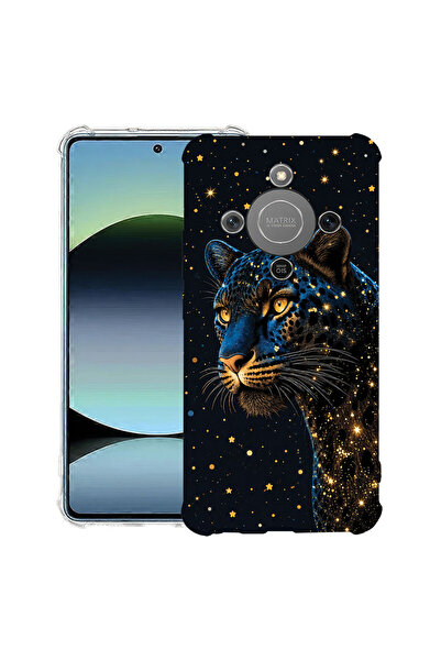 bestcase Αντικραδασμική Θήκη για Honor Magic8 Lite / X70, Σχέδιο Λεοπάρδαλη σ...