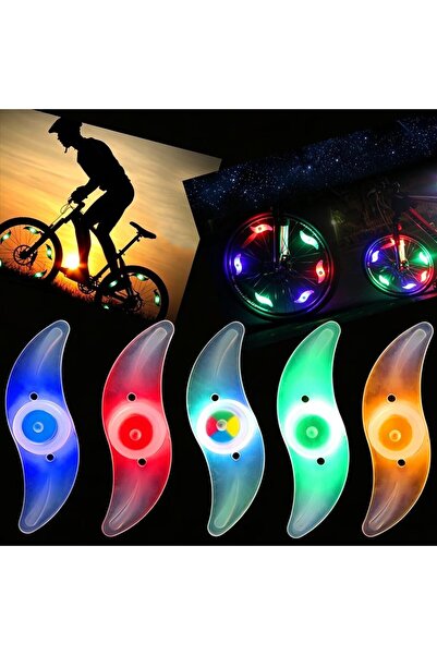 Generic Bike Wheel Lights,5PCS Bike Spoke Light Waterproof Bicycle Wheel Ligh...