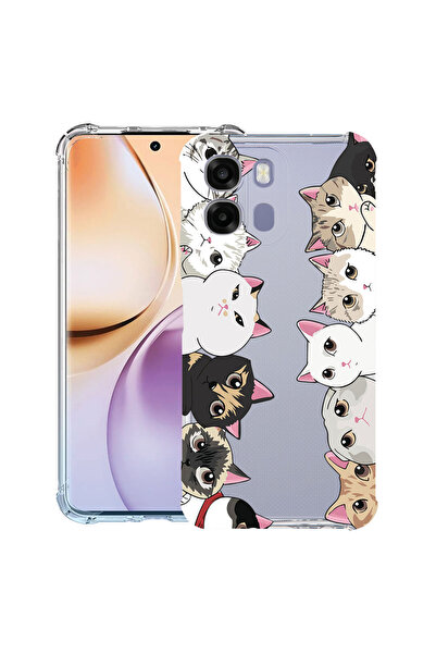 bestcase Husă Antișoc pentru Realme 16 Pro Plus, pentru iubitorii de pisici, ...