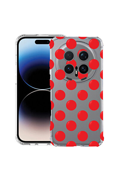 bestcase Husă Antișoc pentru Honor Magic8 Pro, Buline Roșii, 3156781 AS 2130