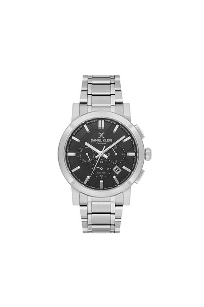 Daniel Klein Exclusive - Ceas Barbatesc Quartz Argintiu DK.1.14352-2