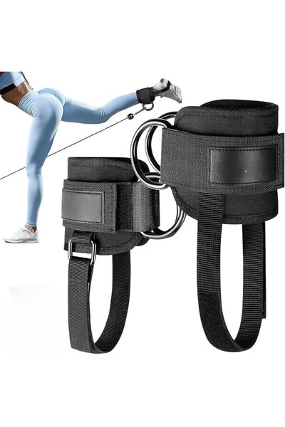 0TO1 TECH Gym Ankle Straps for Cable Machines, 2 PCS Comfortable Padded Ankle...