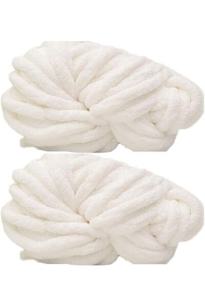Generic Knitting Wool Cotton Blend Yarn Gradient Color Soft Crochet Yarn for ...