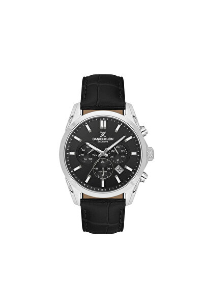 Daniel Klein Exclusive - Ceas Barbatesc Quartz Negru DK.1.14344-2