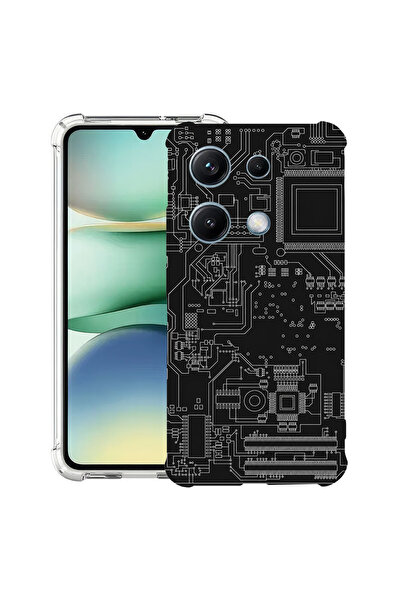 bestcase Husă Anti Shock Case For OPPO A6 Pro, Circuit Board, 2099996 AS 2103