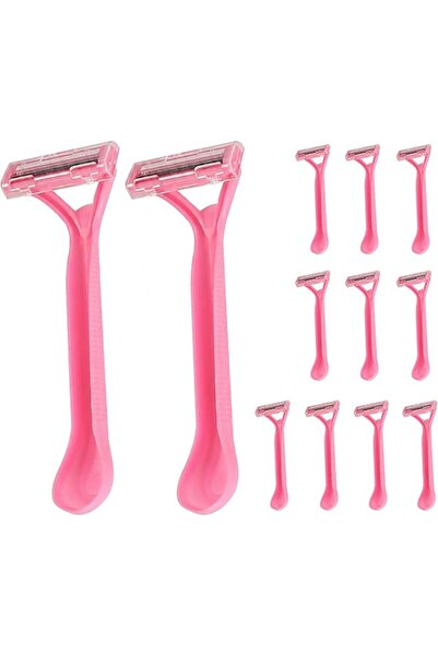 Lawazim Women's Disposable Razors - Pack of 12 - Dual Blade Disposable Women'...