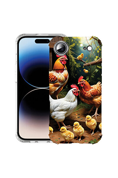 bestcase Противоударен калъф за Apple iPhone 17 Air, Пилета, 2052027 AS 2156