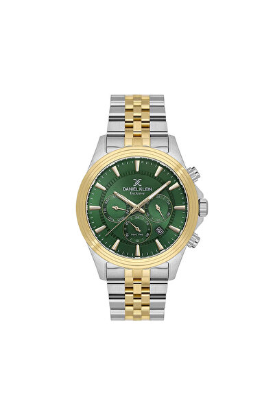Daniel Klein Exclusive - Ceas Barbatesc Quartz Auriu DK.1.14345-5