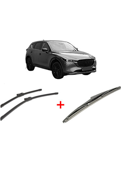 Bosch Σετ 3 υαλοκαθαριστήρων, Bosch, MAZDA CX-5 KF, 2016-2022, Για παρμπρίζ κ...