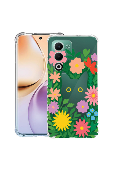 bestcase Husă Anti Shock Case For Xiaomi Redmi 15 (171 mm), Cats in flowers, ...