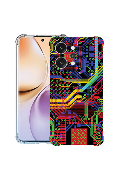 bestcase Αντικραδασμική Θήκη για OPPO Reno14 F / Reno14 FS, Σχέδιο Πλακέτας Κ...