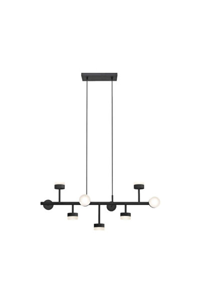 Klausen LED Ceiling Light Comfort KL149004, 45W, 4050lm, warm light, IP20, bl...