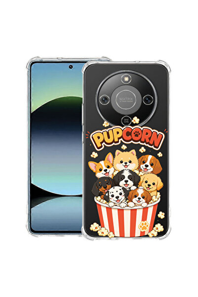 bestcase Husă Antișoc pentru Honor Magic8 Lite / X70, Pupcorn, 3128364 AS 2193