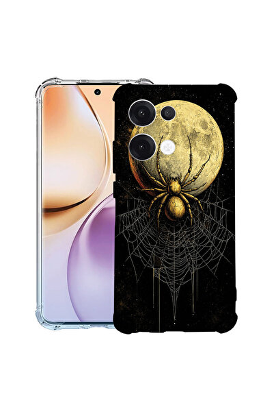 bestcase Husă Antișoc pentru OPPO Reno13 F / Reno13 FS, Păianjen pe lună, 198...