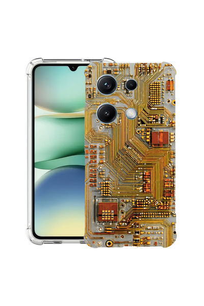 bestcase Husă Anti Shock Case For OPPO A6 Pro, Circuit Board, 2099996 AS 2097