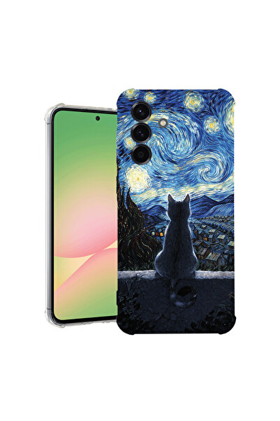 bestcase Αντικραδασμική Θήκη για Samsung Galaxy A17 / Galaxy A26, Γάτα στην Έ...