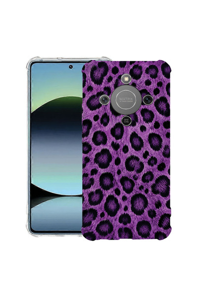 bestcase Αντικραδασμική Θήκη για Honor Magic8 Lite / X70, Σχέδιο Λεοπάρδαλης,...