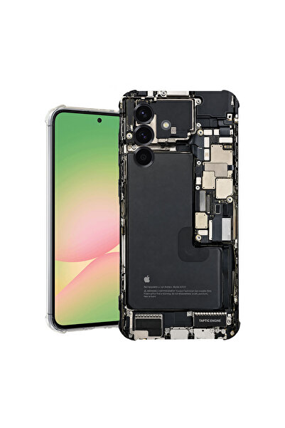 bestcase Αντικραδασμική Θήκη για Samsung Galaxy A35, Σχέδιο Πλακέτας Κυκλώματ...
